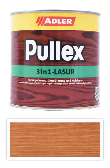 ADLER Pullex 3in1 Lasur - tenkovrstvá impregnační lazura 0.75 l Borovice 4435050046