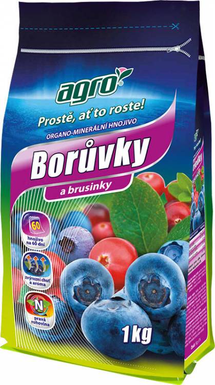 Agormin Borůvky a brusinky 1 kg OM
