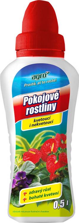 Agro CS Kapalné hnojivo - pokojové rostliny 0,5 lt