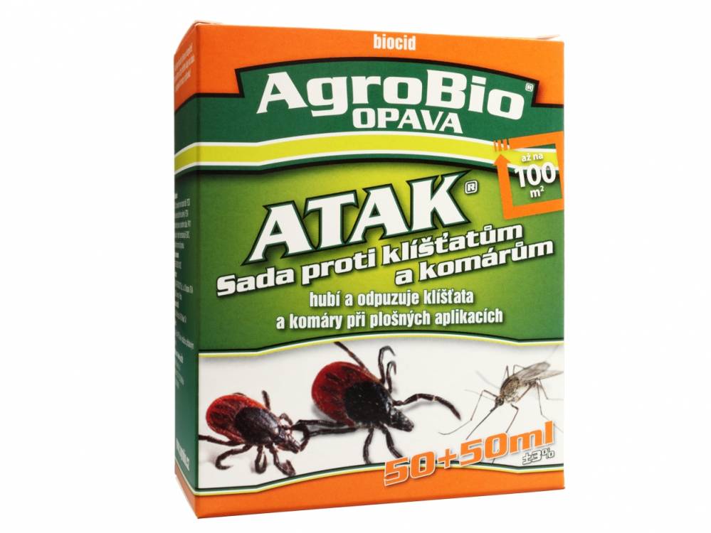 ATAK Sada proti klíšťatům 50 +50 ml