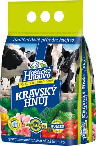 Kravský hnůj 3 kg