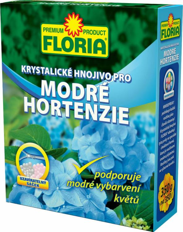 Kristalické hnojivo modré hortenzie 350 g