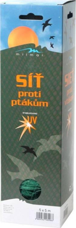 Milmar Síť proti ptactvu 5 x 5 m