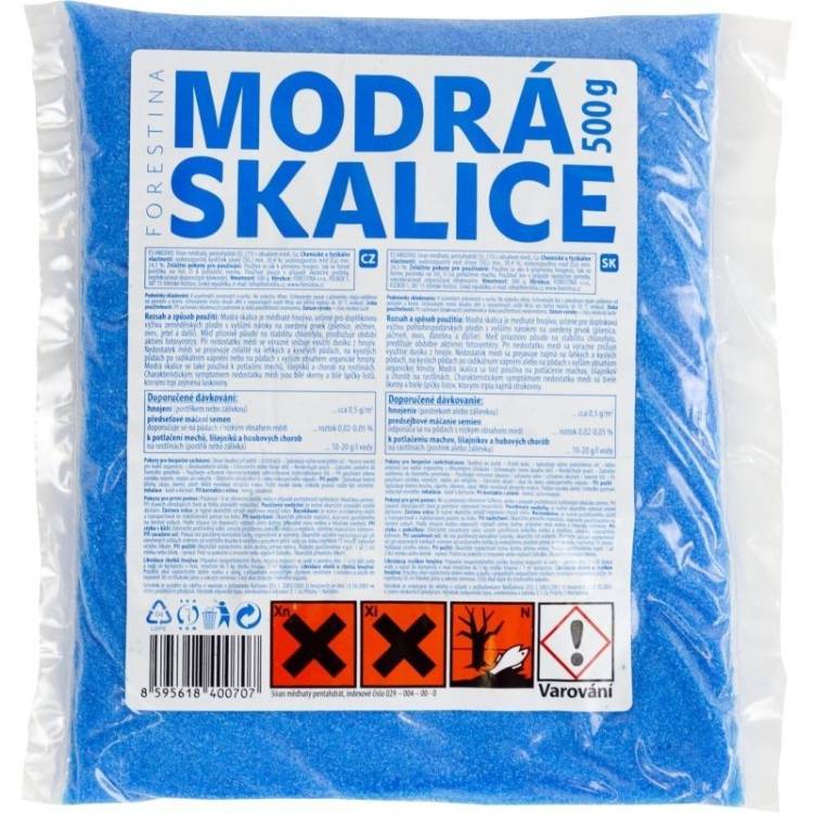 Modrá skalice 500g