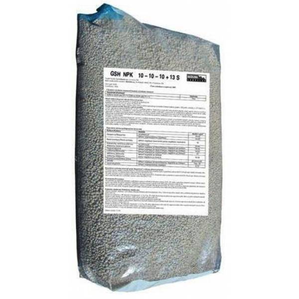NPK 10-10-10+13S pytle 25 kg /ks (PAL/50ks)