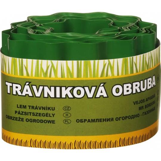 Okraj trávníku 9 m - 15 cm