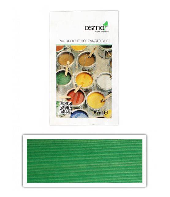 OSMO Dekorační vosk intenzivní odstíny 0.005 l Zelený 3131 vzorek
