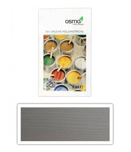 OSMO Dekorační vosk transparentní 0.005 l Hedvábně šedý 3119 vzorek