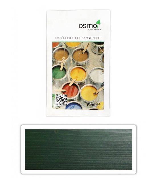 OSMO Ochranná olejová lazura 0.005 l Jedlově zelená 729 vzorek