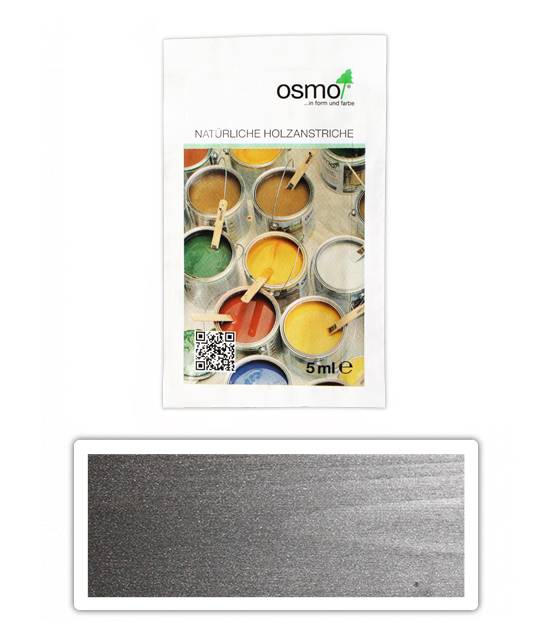 OSMO Ochranná olejová lazura Efekt 0.005 l Onyx stříbrný 1143 vzorek