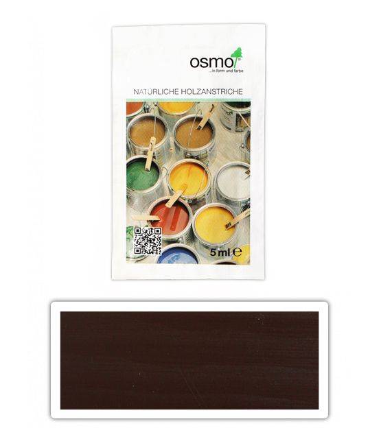 OSMO Selská barva 0.005 l Tmavě hnědá 2607 vzorek
