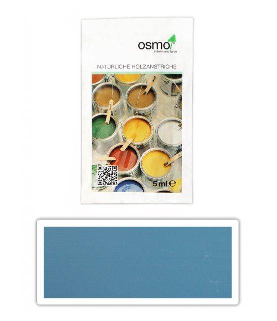 OSMO Selská barva 0.005 l Holubí modř 2507 vzorek