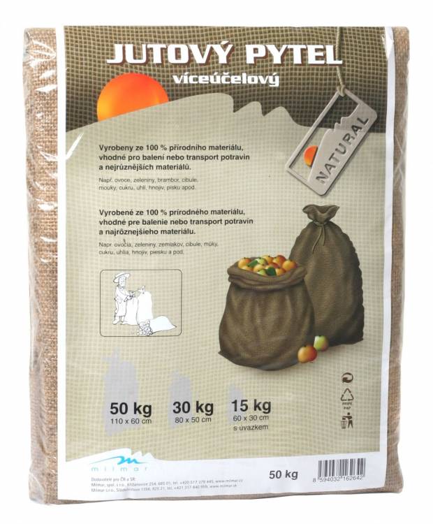 Pytel jutový 50 kg