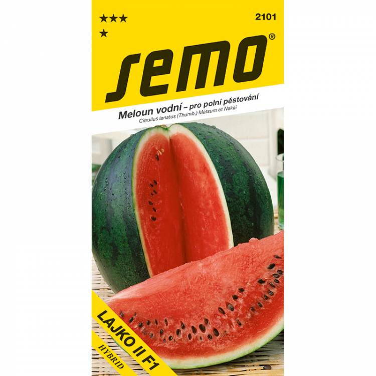 SEMO meloun vodní - Lajko II zelený