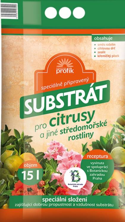 Substrát pro citrusy 15l