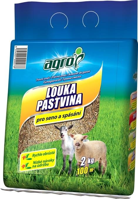 Travní směs Louka a pastvina (Agro CS) 2 kg TS
