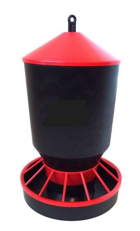 Zásobník plastový závěsný 10 kg pro drůbež