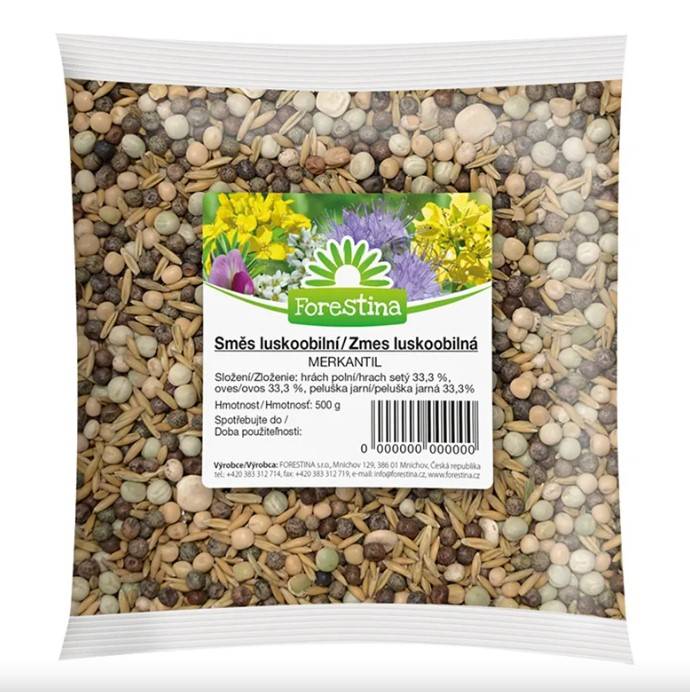 Zelené hnojení - směs luskoobilní (hrách,peluška,oves) - 500g