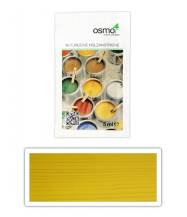 OSMO Dekorační vosk intenzivní odstíny 0.005 l Žlutý 3105 vzorek